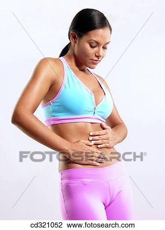 Stock Image - abdominal, age, aerobic, activity, 20's. Fotosearch