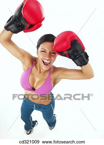achievement, boxing, boxer, Arms raised, 20's View Large Photo Image Stock Photo - achievement, boxing, boxer, Arms raised, 20's. Fotosearch