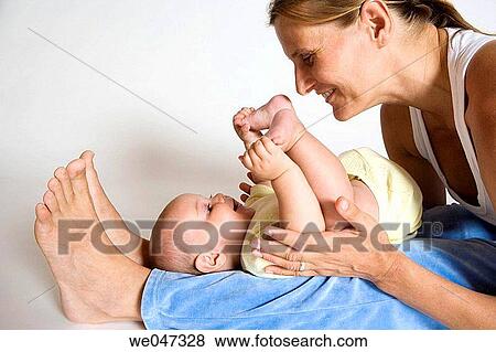 affection, baby, 30's View Large Photo Image Stock Photo - affection, baby, 30's. Fotosearch