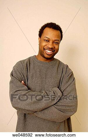 African-American, black, arms folded, Arms crossed, 30's View Large Photo Image Stock Image - African-American, black, arms folded, Arms crossed, 30's. Fotosearch
