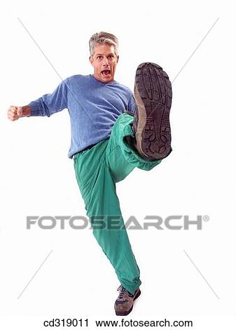 aggressiveness, calisthenics, baby boomer, aggressive View Large Photo Image Stock Image - aggressiveness, calisthenics, baby boomer, aggressive. Fotosearch