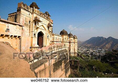 Amber fort. Jaipur. Rajasthan. India View Large Photo Image Stock Image - Amber fort. Jaipur. Rajasthan. India. Fotosearch