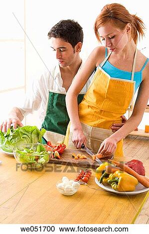 amusement, Best friend, at-home, apron, 20's View Large Photo Image Stock Image - amusement, Best friend, at-home, apron, 20's. Fotosearch