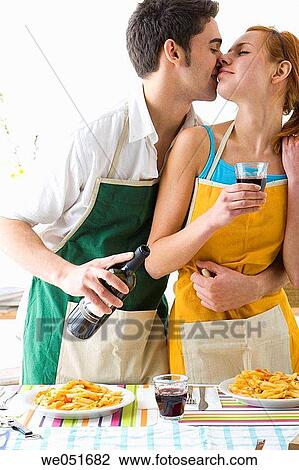 apron, bonding, bond, at-home, 20's View Large Photo Image Stock Image - apron, bonding, bond, at-home, 20's. Fotosearch