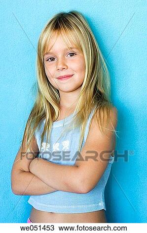 arms folded, child, blue, blond, Arms crossed View Large Photo Image Stock Image - arms folded, child, blue, blond, Arms crossed. Fotosearch