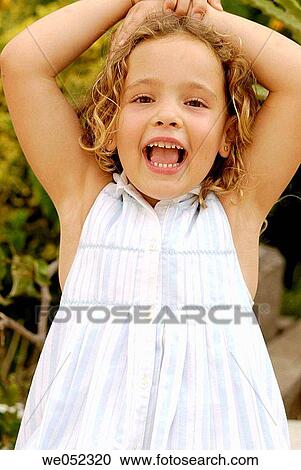 Arms raised, childhood, child, blond, 3-4 years View Large Photo Image Stock Image - Arms raised, childhood, child, blond, 3-4 years. Fotosearch