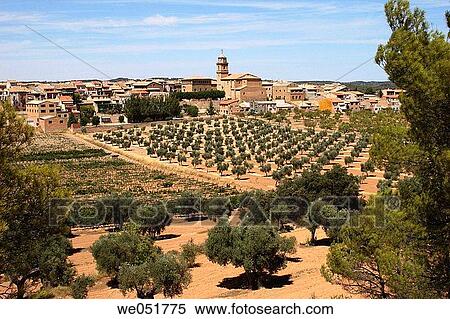 Stock Photography - Arnes. Terra Alta, Tarragona province, Catalonia, Spain. Fotosearch