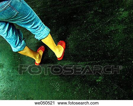 Stock Image - asphalt, denim, contemporary, anonymous. Fotosearch
