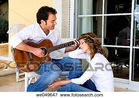 at-home, bonding, bond, 30's View Large Photo Image Stock Photo - at-home, bonding, bond, 30's. Fotosearch