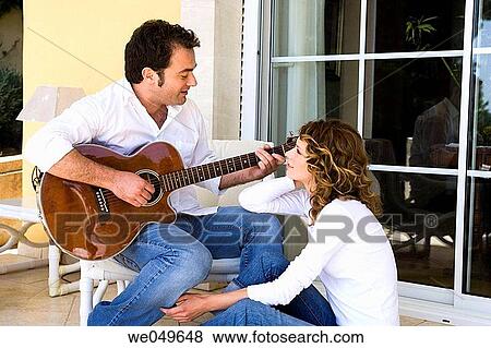 at-home, bonding, bond, 30's View Large Photo Image Stock Photo - at-home, bonding, bond, 30's. Fotosearch