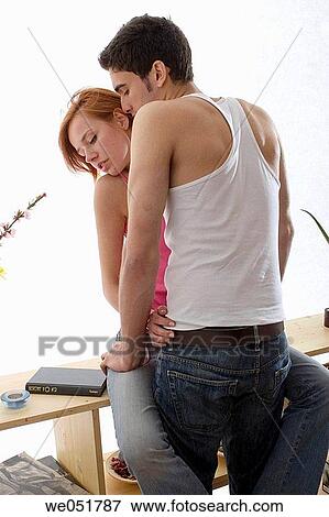 at-home, bonding, bond, attraction, 20's View Large Photo Image Stock Photo - at-home, bonding, bond, attraction, 20's. Fotosearch