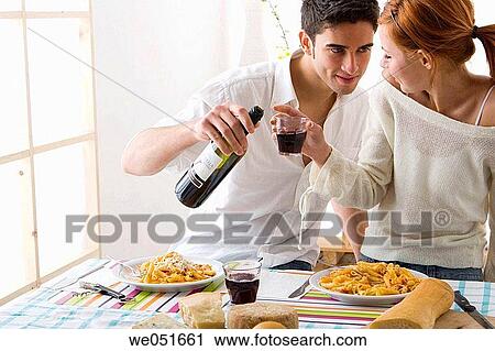 Stock Image - at-home, bottle, 20's. Fotosearch