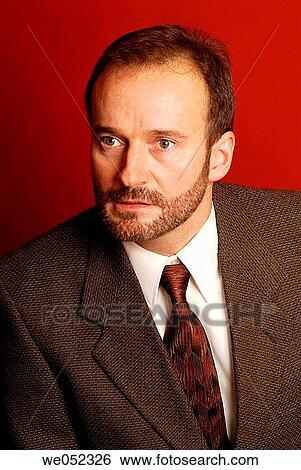 attentive, business, beard, baby boomer, attention View Large Photo Image Stock Photograph - attentive, business, beard, baby boomer, attention. Fotosearch