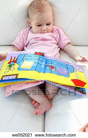Stock Image - baby, barefoot, child, childhood. Fotosearch