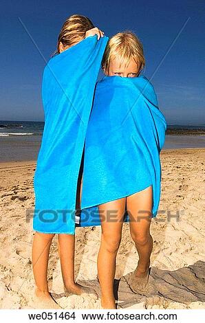bathe, bathing, beach, blond, child View Large Photo Image Picture - bathe, bathing, beach, blond, child. Fotosearch