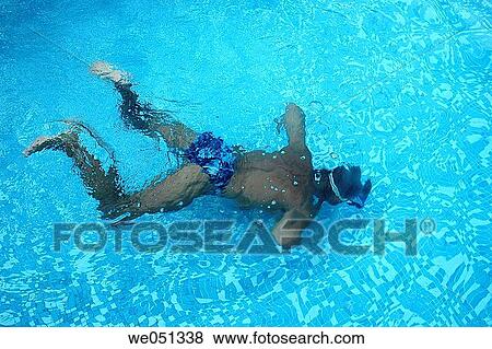 bathe, blue, bathing-suit, bathing, 30's View Large Photo Image Stock Photo - bathe, blue, bathing-suit, bathing, 30's. Fotosearch