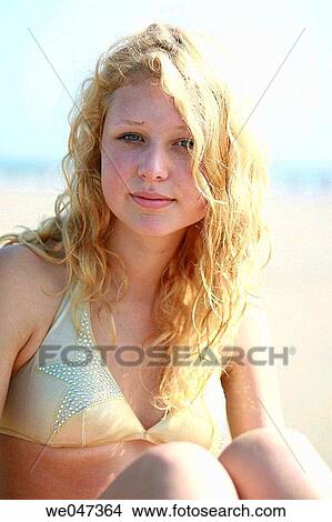 beach, blond View Large Photo Image Picture - beach, blond. Fotosearch