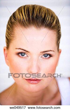 beauty, Beauty Care, blond, blue eyes View Large Photo Image Stock Photo - beauty, Beauty Care, blond, blue eyes. Fotosearch