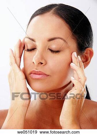 beauty, Beauty Care, brunette, chilling out, clipping path View Large Photo Image Stock Photo - beauty, Beauty Care, brunette, chilling out, clipping path. Fotosearch