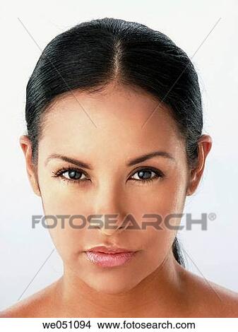 beauty, Beauty Care, brunette, clipping path, Close-up View Large Photo Image Picture - beauty, Beauty Care, brunette, clipping path, Close-up. Fotosearch