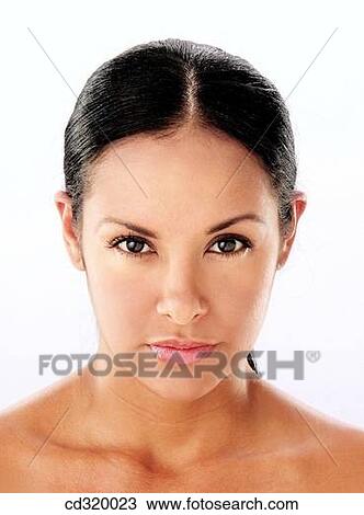 beauty, Beauty Care, brunette, clipping path, Close-up View Large Photo Image Stock Image - beauty, Beauty Care, brunette, clipping path, Close-up. Fotosearch
