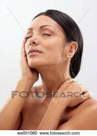 beauty, Beauty Care, brunette, clipping path View Large Photo Image Stock Image - beauty, Beauty Care, brunette, clipping path. Fotosearch