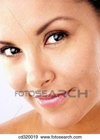 beauty, Beauty Care, brunette, clipping path, Close-up View Large Photo Image Stock Photo - beauty, Beauty Care, brunette, clipping path, Close-up. Fotosearch
