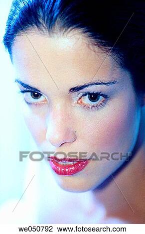 beauty, brunette, Brown eye, attractive View Large Photo Image Stock Image - beauty, brunette, Brown eye, attractive. Fotosearch