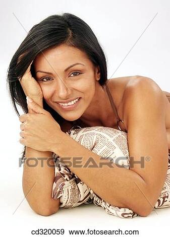 beauty, brunette, carnality, clipping path View Large Photo Image Stock Photo - beauty, brunette, carnality, clipping path. Fotosearch