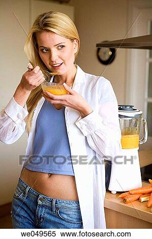 blond, bowl, at-home View Large Photo Image Stock Photography - blond, bowl, at-home. Fotosearch