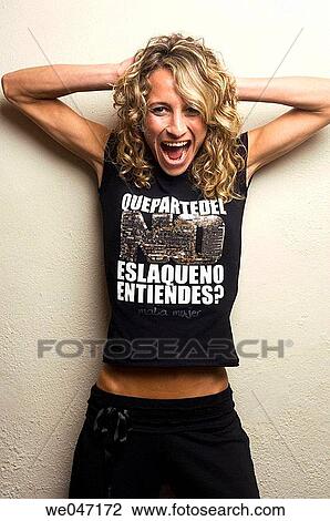 blond, contemporary, craziness View Large Photo Image Stock Image - blond, contemporary, craziness. Fotosearch