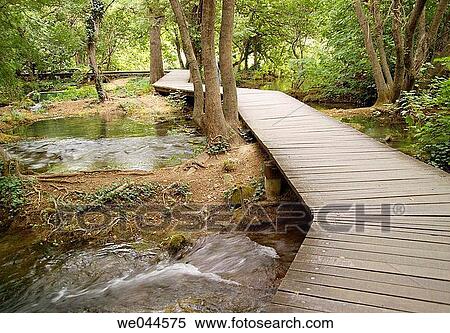 Boardwalk, Krka Falls National Park, Dalmatia, Croatia View Large Photo Image Stock Photography - Boardwalk, Krka Falls National Park, Dalmatia, Croatia. Fotosearch