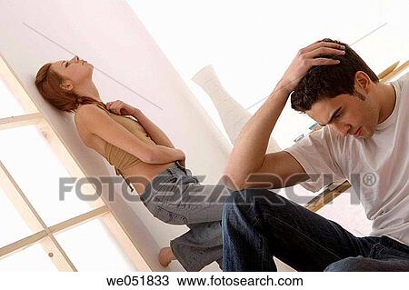 Stock Image - bond, boy, bonding, at-home. Fotosearch