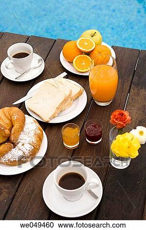 bread, Bread slice, breakfast, coffee, croissant View Large Photo Image Stock Image - bread, Bread slice, breakfast, coffee, croissant. Fotosearch