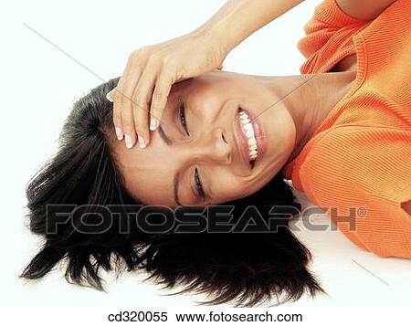 brunette, carefree, clipping path, contemporary View Large Photo Image Stock Photography - brunette, carefree, clipping path, contemporary. Fotosearch