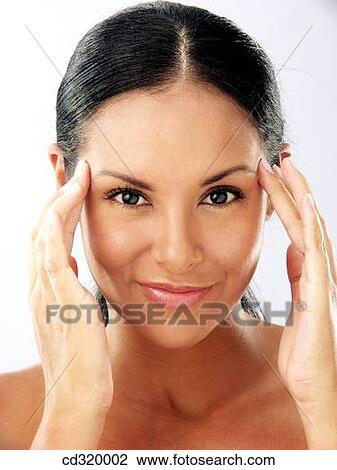 brunette, chilling out, Close-up, concentrate View Large Photo Image Stock Image - brunette, chilling out, Close-up, concentrate. Fotosearch