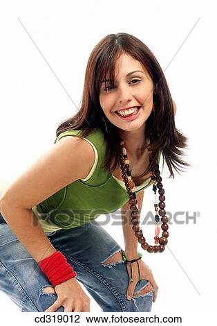 brunette, contemporary, clipping path, adolescence View Large Photo Image Stock Image - brunette, contemporary, clipping path, adolescence. Fotosearch