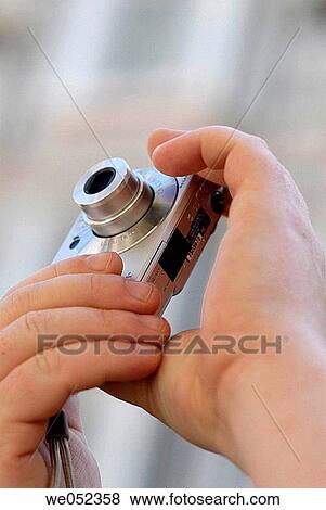 camera, Close-up, contemporary, Digital camera View Large Photo Image Stock Photo - camera, Close-up, contemporary, Digital camera. Fotosearch