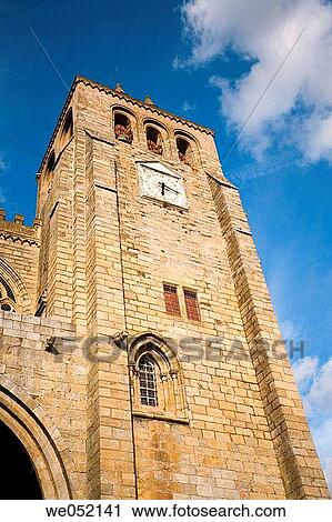 Cathedral of? vora in Portugal View Large Photo Image Stock Image - Cathedral of? vora in Portugal. Fotosearch