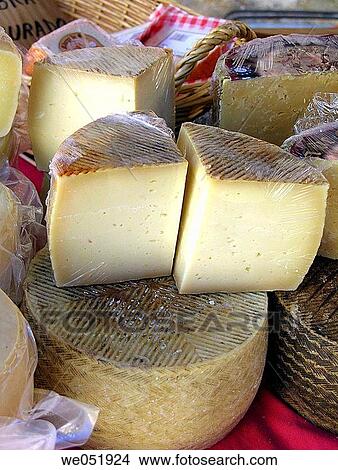 Cheeses for sale View Large Photo Image Picture - Cheeses for sale. Fotosearch