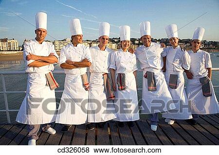Chefs at Bahia de La Concha. Luis Irizar cooking school. Donostia, Gipuzkoa, Basque Country, Spain View Large Photo Image Stock Photo - Chefs at Bahia de La Concha. Luis Irizar cooking school. Donostia, Gipuzkoa, Basque Country, Spain. Fotosearch