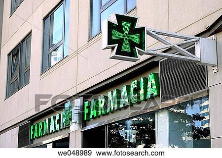 Chemist, Barcelona. Catalonia, Spain View Large Photo Image Stock Photo - Chemist, Barcelona. Catalonia, Spain. Fotosearch