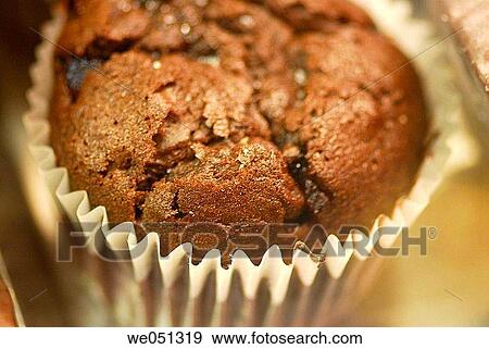 Chocolate muffin View Large Photo Image Stock Photo - Chocolate muffin. Fotosearch