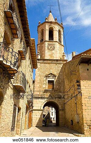 Church, Cantavieja. Teruel province, Aragon, Spain View Large Photo Image Stock Photograph - Church, Cantavieja. Teruel province, Aragon, Spain. Fotosearch