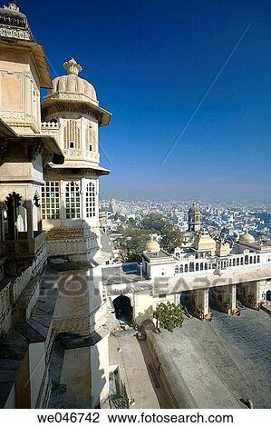 City Palace. Udaipur. Rajasthan. India. View Large Photo Image Stock Image - City Palace. Udaipur. Rajasthan. India.. Fotosearch