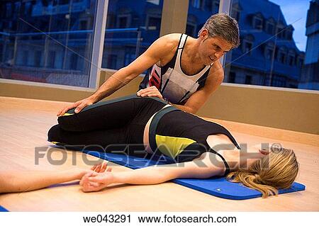 Stock Image - coach, contemporary, exercise. Fotosearch