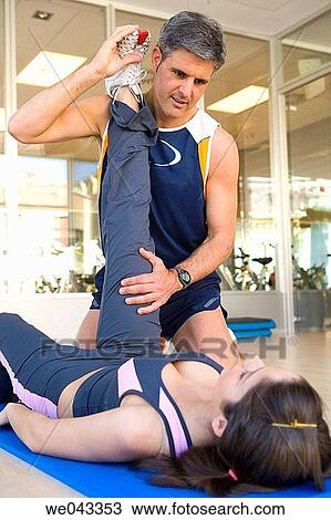 Stock Image - coach, contemporary, exercise. Fotosearch
