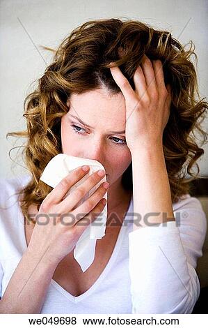 Stock Photo - cold, contemporary, allergy. Fotosearch