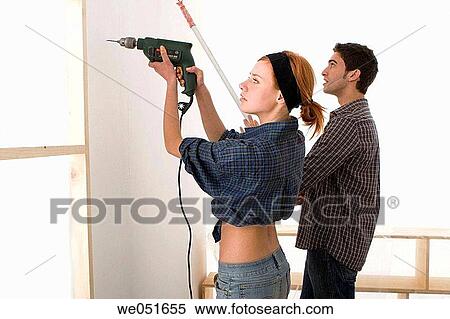 contemporary, couple, at-home View Large Photo Image Stock Photography - contemporary, couple, at-home. Fotosearch