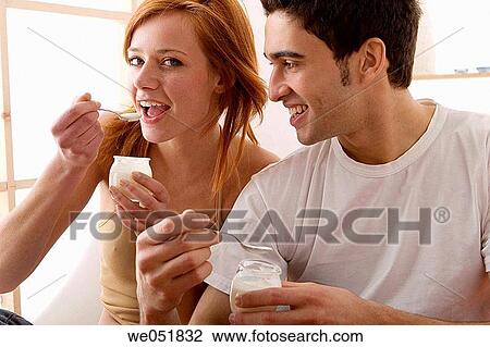 contemporary, couple, Dairy produce View Large Photo Image Stock Image - contemporary, couple, Dairy produce. Fotosearch